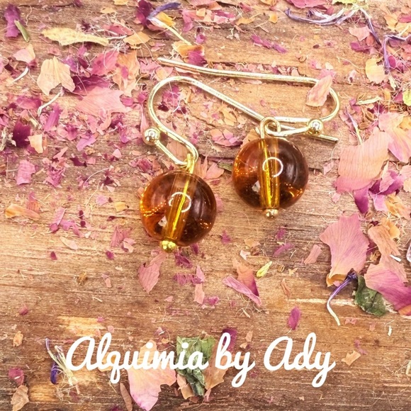 Alquimia Yellow Earrings - Picture 1 of 1